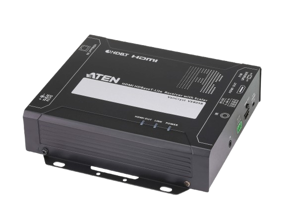 HDMI HDBaseT-Lite Receiver with Scaler. Video wall feature. 
